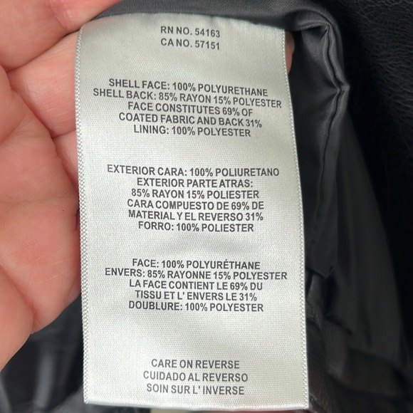 Levi’s jacket black size medium - Picture 3 of 3